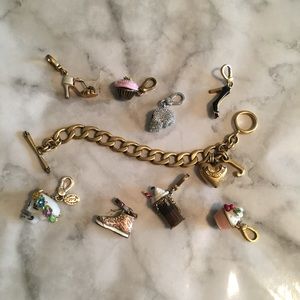 Juicy couture charm bracelet